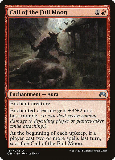 Call of the Full Moon (134) (Foil) - Magic Origins