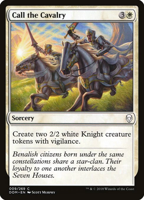 Call the Cavalry (9) (Foil) - Dominaria