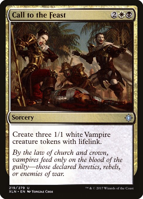 Call to the Feast (219) (Foil) - Ixalan