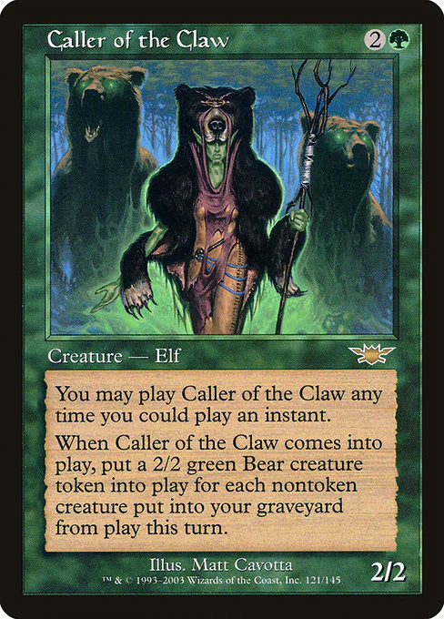Caller of the Claw (121) - Legions
