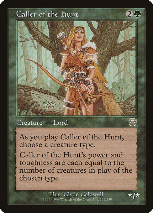 Caller of the Hunt (233) (Foil) - Mercadian Masques