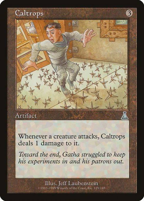 Caltrops (129) (Foil) - Urza's Destiny