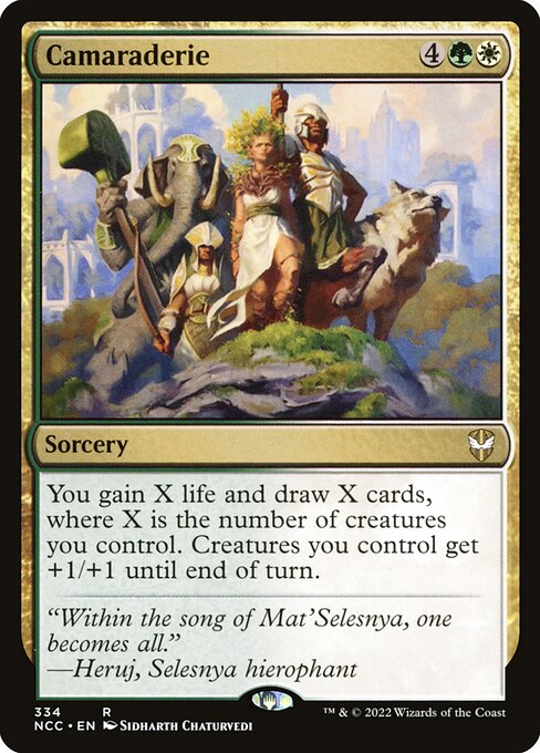 Camaraderie (334) - New Capenna Commander
