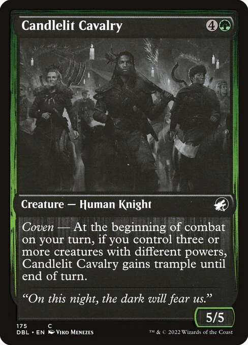 Candlelit Cavalry (175) (Foil) - Innistrad: Double Feature