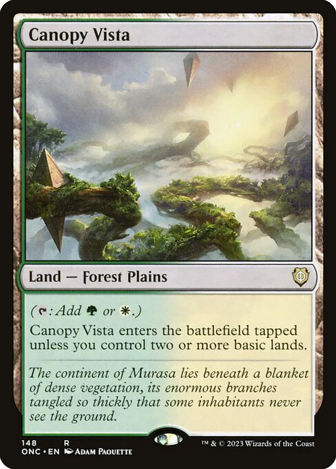 Canopy Vista (148) - Phyrexia: All Will Be One Commander