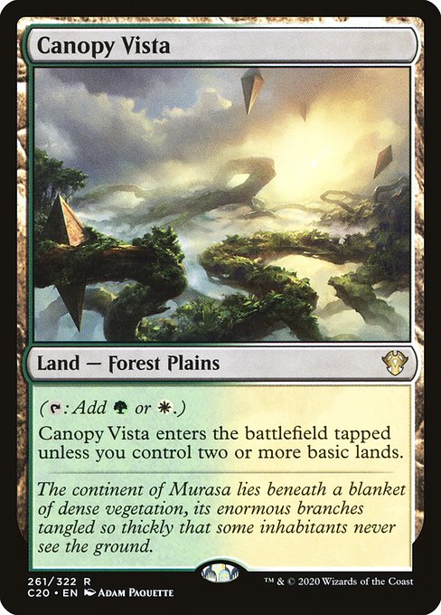 Canopy Vista (261) - Commander 2020