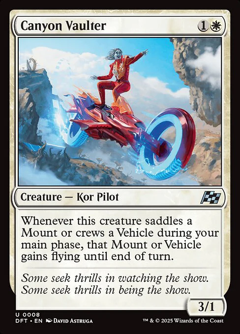 Canyon Vaulter (8) (Foil) - Aetherdrift