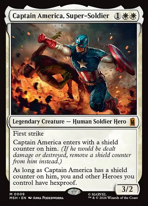 Captain America, Super-Soldier (9) - Marvel Super Heroes