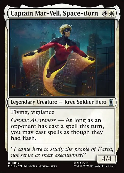 Captain Mar-Vell, Space-Born (12) - Marvel Super Heroes