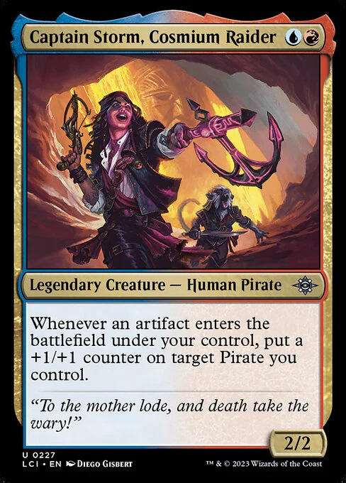 Captain Storm, Cosmium Raider (227) - The Lost Caverns of Ixalan