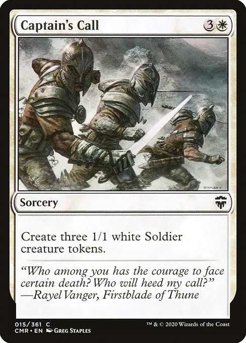 Captain's Call (15) - Commander Legends