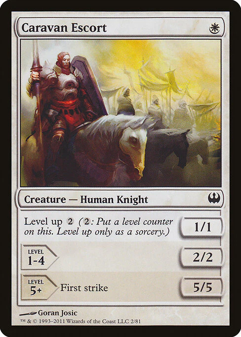 Caravan Escort (2) - Duel Decks: Knights vs. Dragons