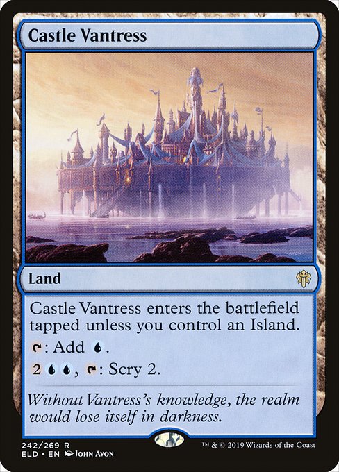 Castle Vantress (242) (Foil) - Throne of Eldraine
