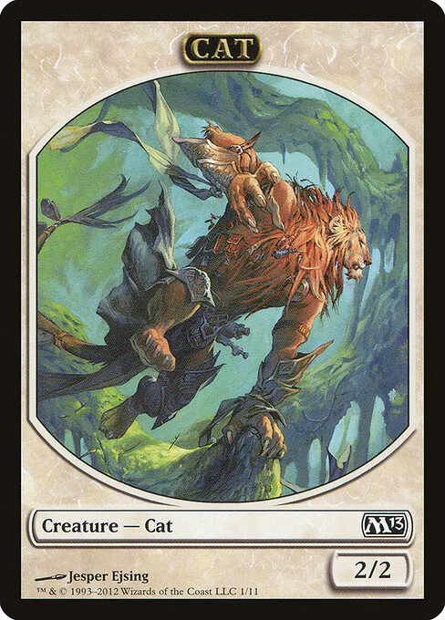 Cat (1) - Magic 2013 Tokens