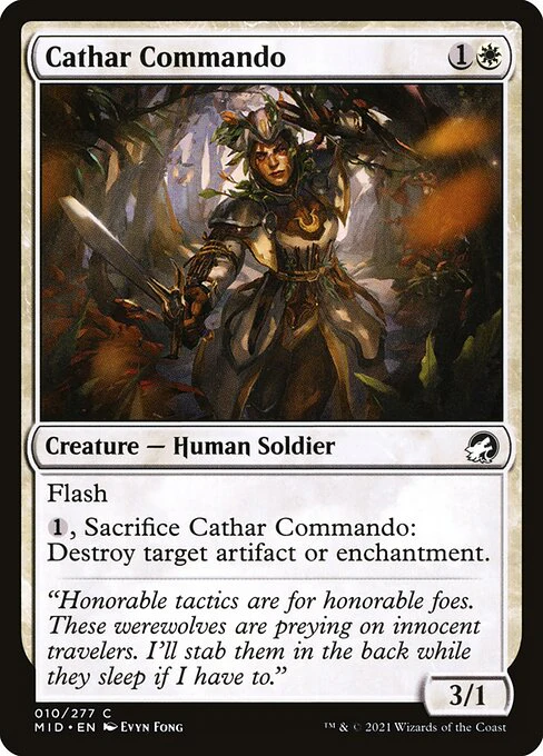 Cathar Commando (10) - Innistrad: Midnight Hunt