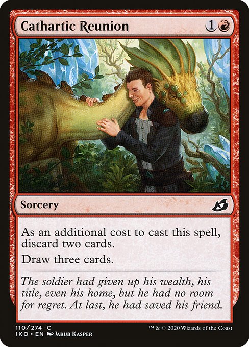Cathartic Reunion (110) (Foil) - Ikoria: Lair of Behemoths