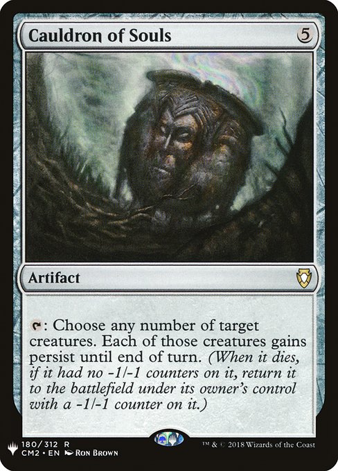 Cauldron of Souls (CM2-180) - The List