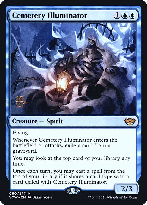 Cemetery Illuminator (50s) (Foil) - Innistrad: Crimson Vow Promos