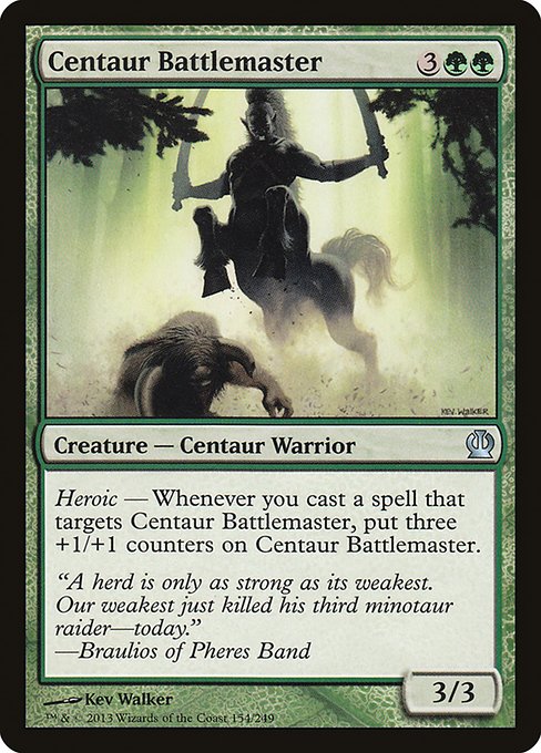 Centaur Battlemaster (154) (Foil) - Theros
