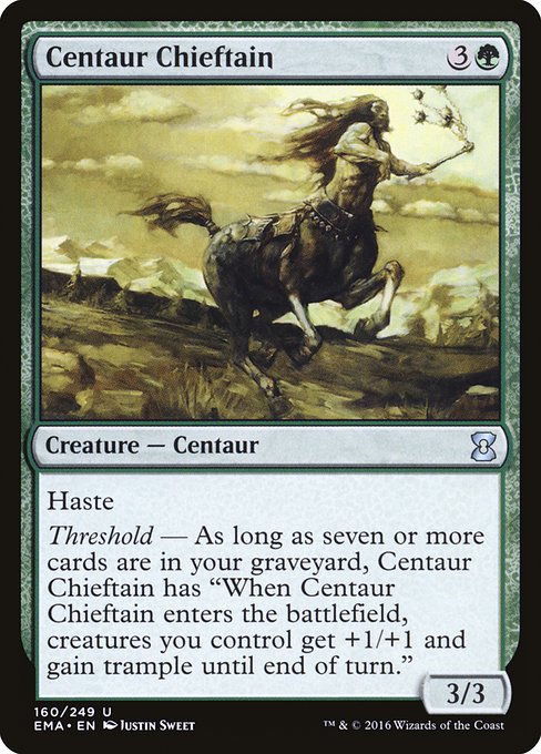 Centaur Chieftain (160) (Foil) - Eternal Masters