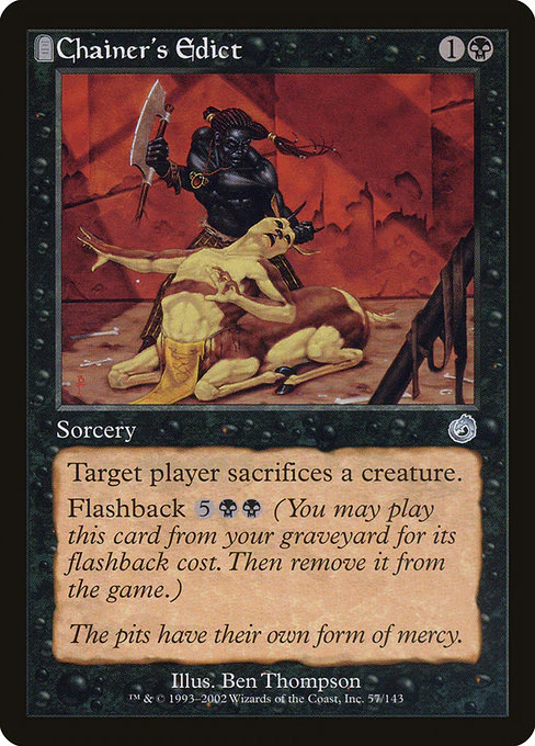 Chainer's Edict (57) - Torment