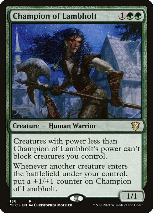 Champion of Lambholt (136) - Midnight Hunt Commander