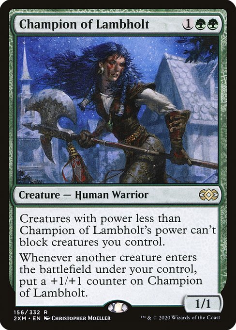 Champion of Lambholt (156) - Double Masters