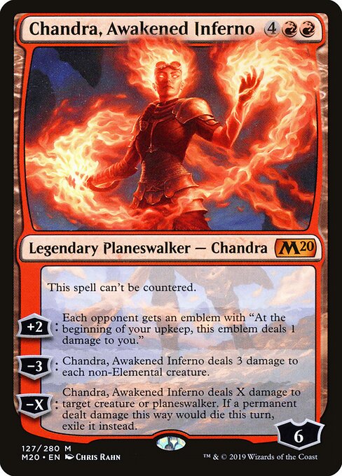 Chandra, Awakened Inferno (127) - Core Set 2020