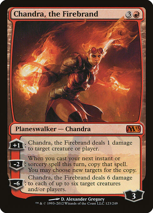 Chandra, the Firebrand (123) - Magic 2013