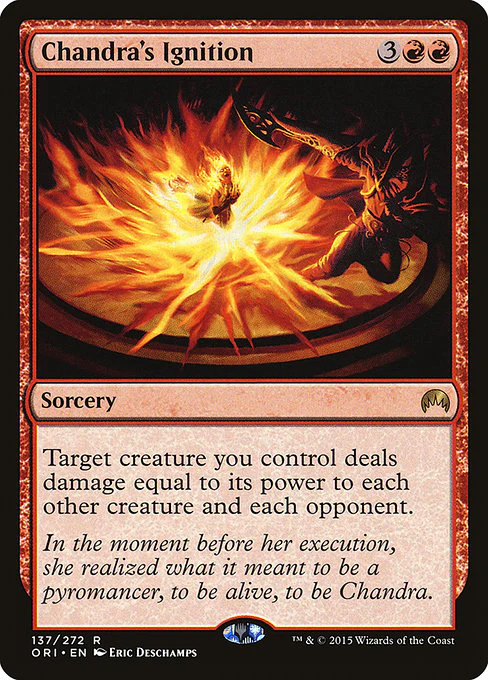 Chandra's Ignition (137) - Magic Origins