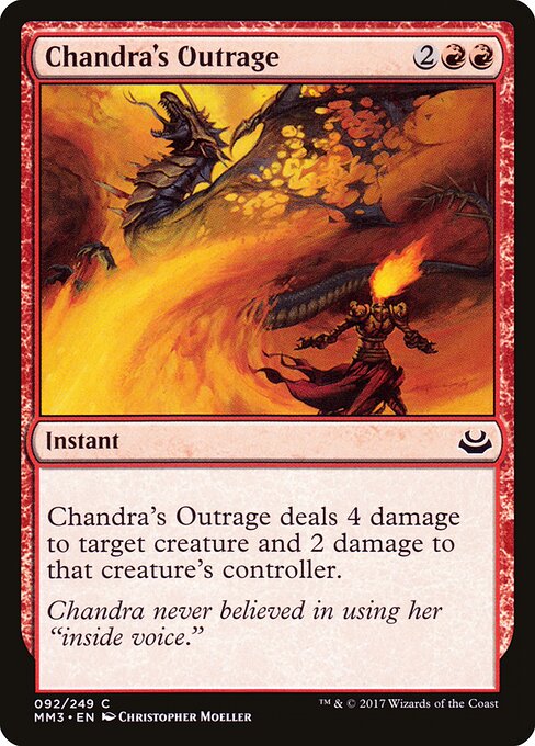 Chandra's Outrage (92) - Modern Masters 2017