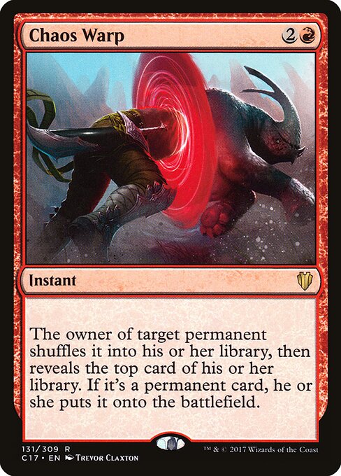 Chaos Warp (131) - Commander 2017