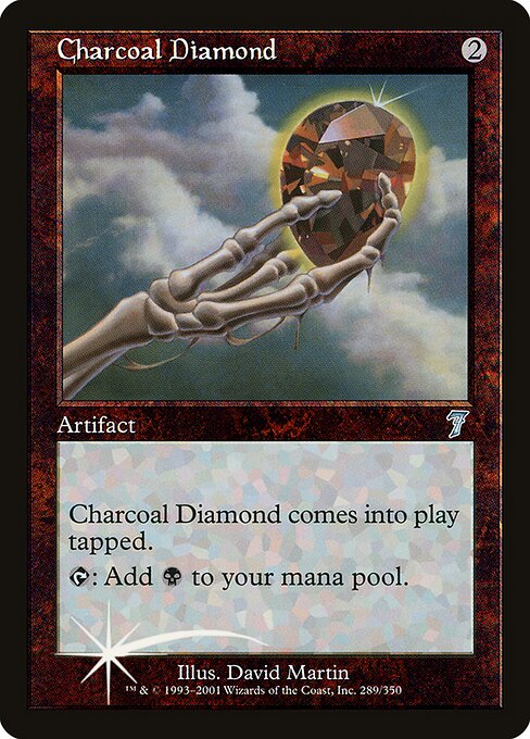 Charcoal Diamond (289★) - Seventh Edition