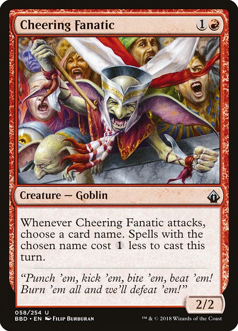 Cheering Fanatic (58) - Battlebond