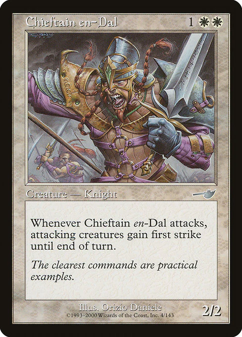 Chieftain en-Dal (4) (Foil) - Nemesis