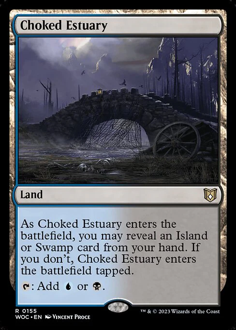 Choked Estuary (155) - Wilds of Eldraine Commander