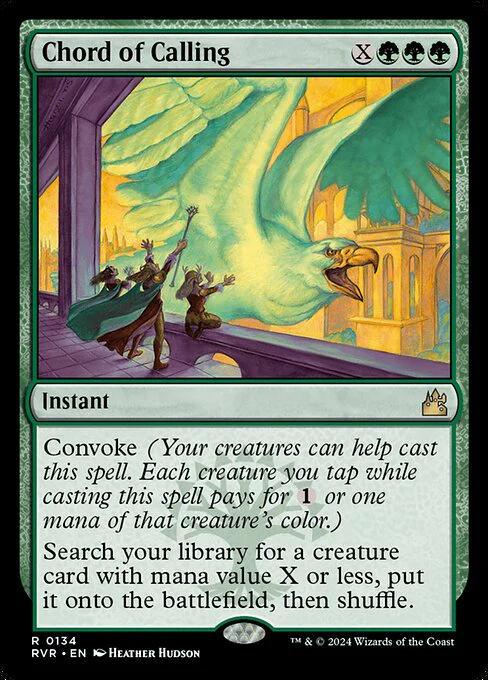 Chord of Calling (134) (Foil) - Ravnica Remastered