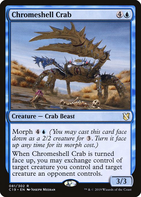 Chromeshell Crab (81) - Commander 2019