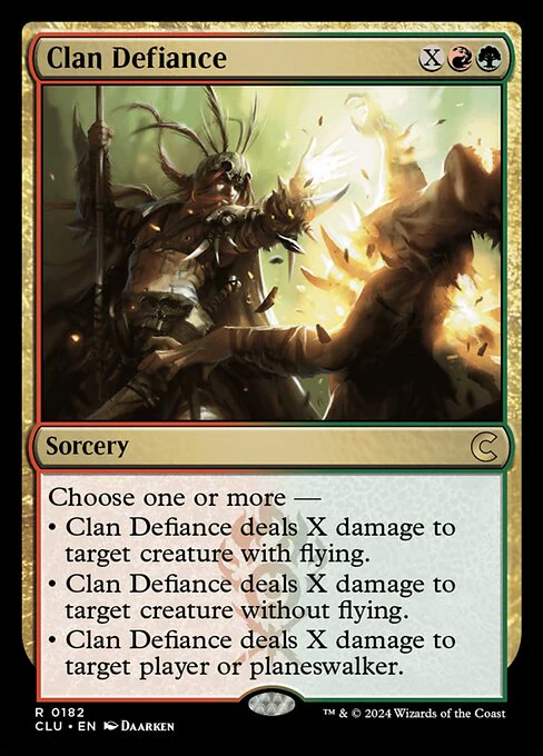 Clan Defiance (182) - Ravnica: Clue Edition