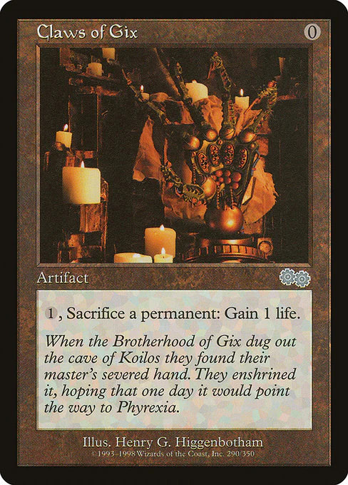 Claws of Gix (290) - Urza's Saga