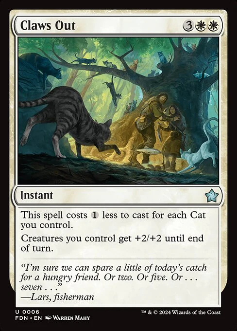 Claws Out (6) - Foundations