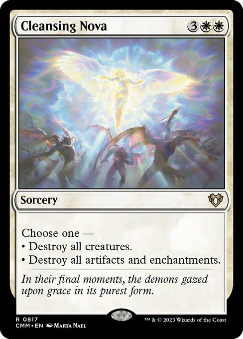 Cleansing Nova (817) - Commander Masters