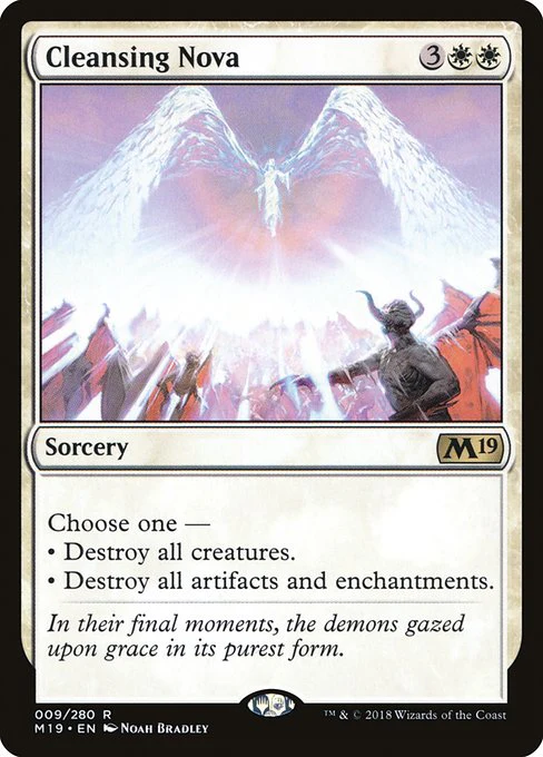 Cleansing Nova (9) - Core Set 2019