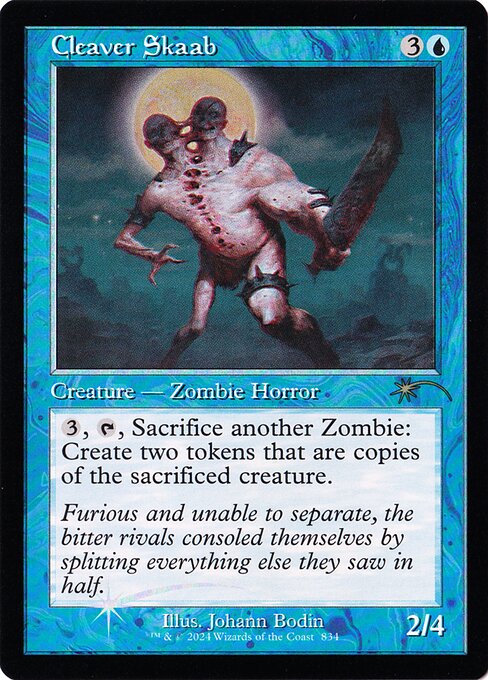 Cleaver Skaab (834) (Foil) - Secret Lair Drop