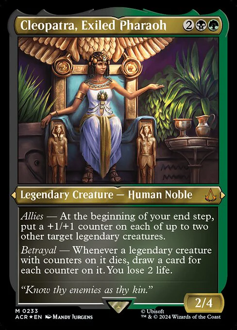 Cleopatra, Exiled Pharaoh (233) (Etched) - Assassin's Creed