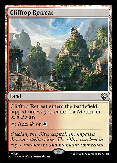 Clifftop Retreat (324) - The Lost Caverns of Ixalan Commander