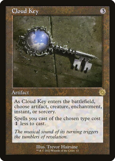 Cloud Key (12) (Foil) - The Brothers' War Retro Artifacts