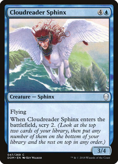 Cloudreader Sphinx (47) (Foil) - Dominaria