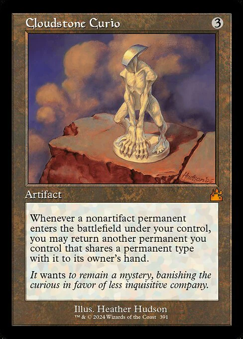 Cloudstone Curio (391) (Foil) - Ravnica Remastered