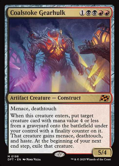 Coalstoke Gearhulk (198) (Foil) - Aetherdrift